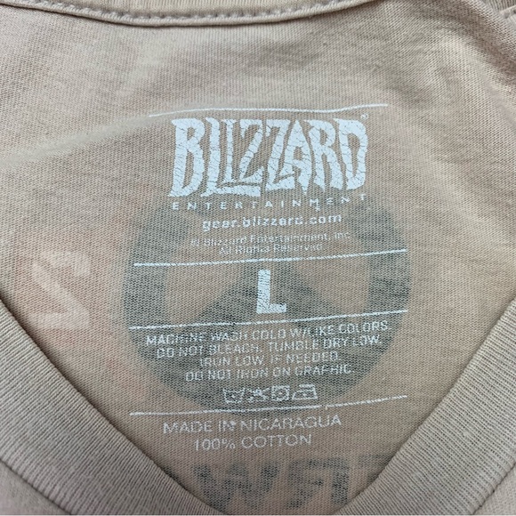 Overwatch 2 Shirt Men’s Size Large BlizzCon Video Game Graphic Tee Blizzard Rare - Picture 2 of 10